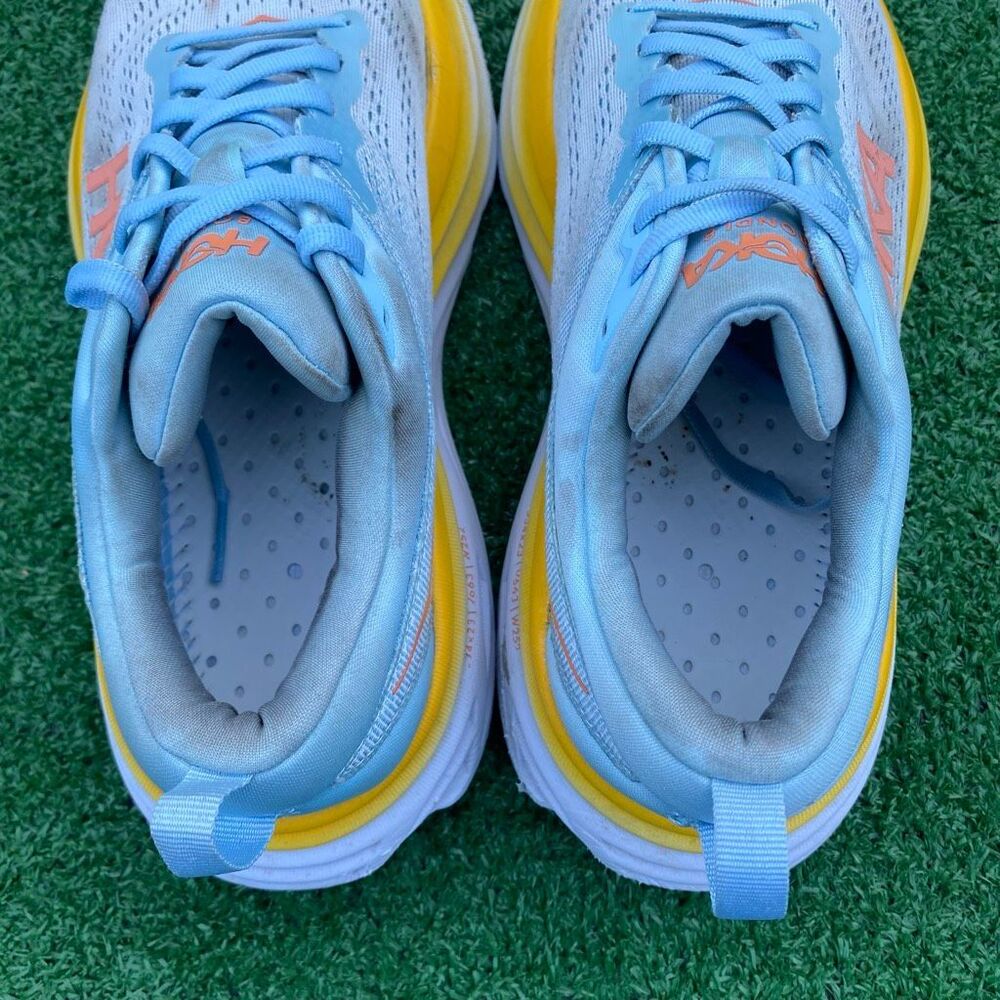 HOKA ONE ONE BONDI 8 WIDE - Women’s Running Shoes - SIZE 9D - Picture 9 of 10